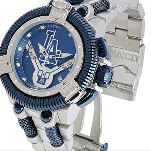 THE OFFICIAL WATCH OF MLB LOS ANGELES DODGERS INVICTA KING PYTHON